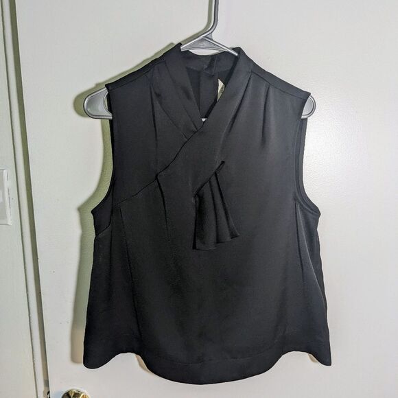 👚🌟 RACHEL Rachel Roy Black Tank Top – Size Medium 👚🌟 - Picture 1 of 6